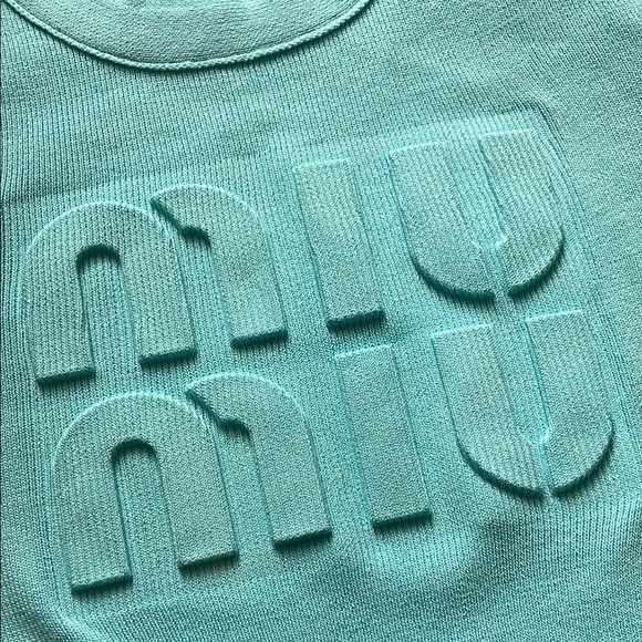 Miu Miu Aqua Tank Top - Picture 2 of 8